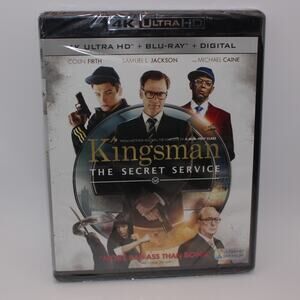 Kingsman: The Secret Service (Ultra HD, Blu-ray) FACTORY SEALED